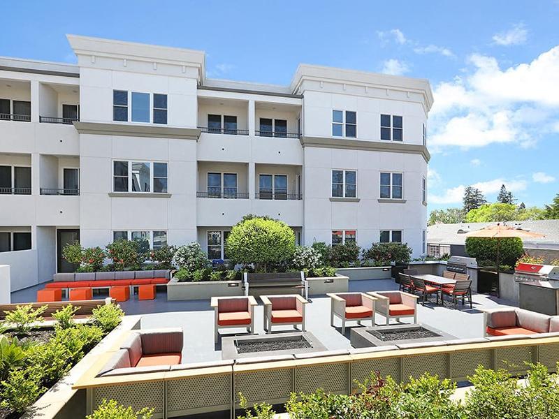 Courtyard | Six1Five Apartments in Santa Rosa, CA