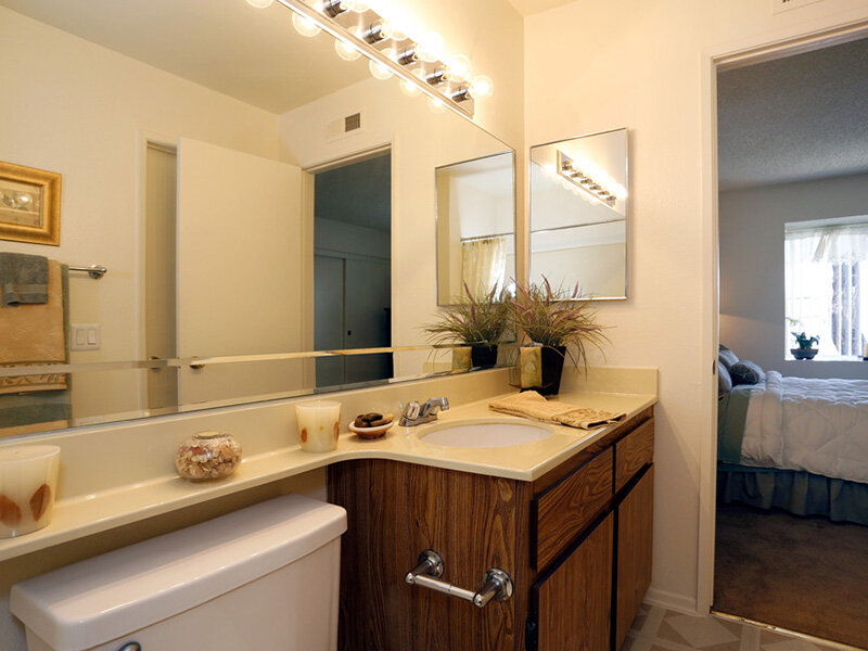 Bathroom Vanity | Meadowood Apartments