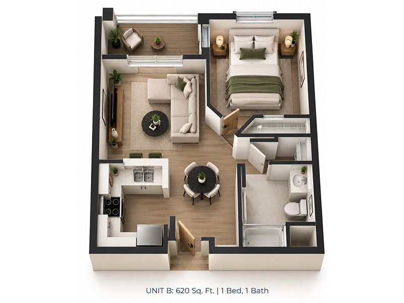 1 Bedroom