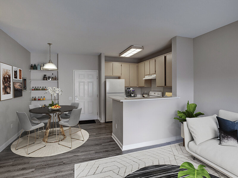 Model Living Room | Monte Vista Senior Apartments