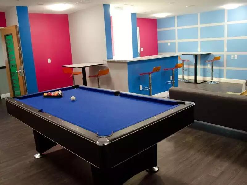 Pool Table | The Rubix Apartments