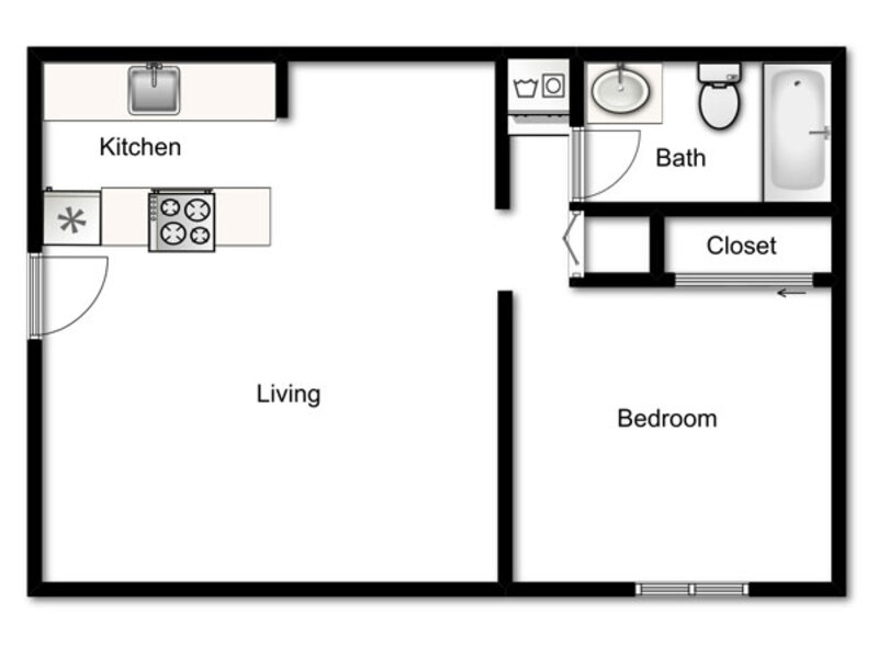 Junior 1 Bedroom