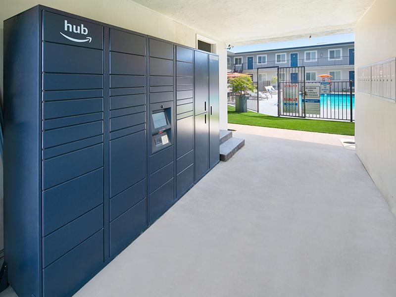 Amazon Locker Hub | Bay Vista Apartments