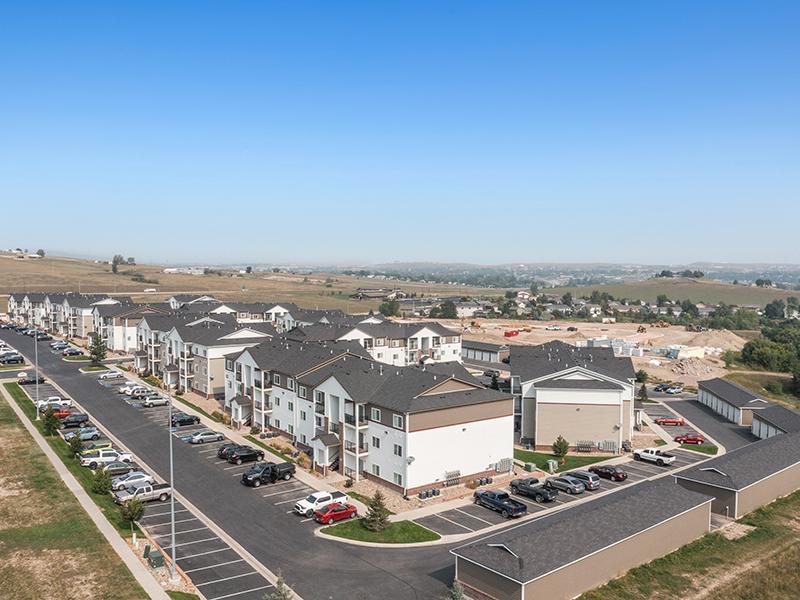Aerial View of Property | Gateway Apartments in Rapid City, SD