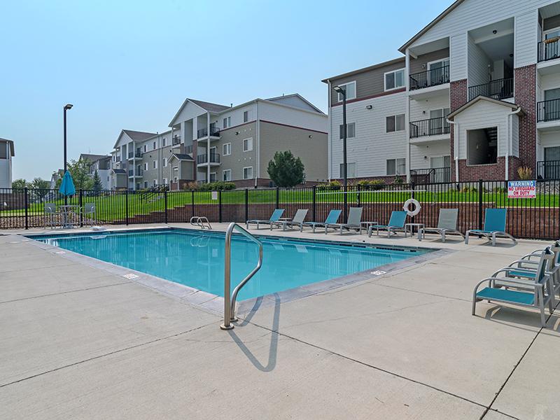 Relaxing Pool | Gateway Apartments in Rapid City, SD