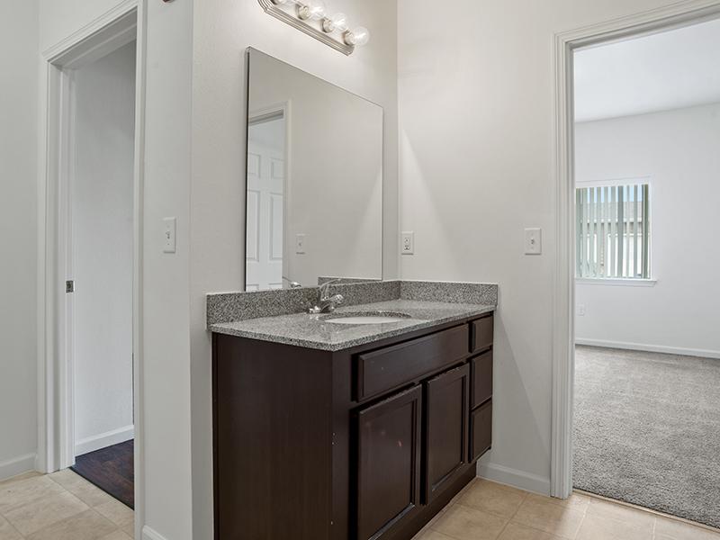 Bathroom Vanity | Gateway Apartments in Rapid City, SD