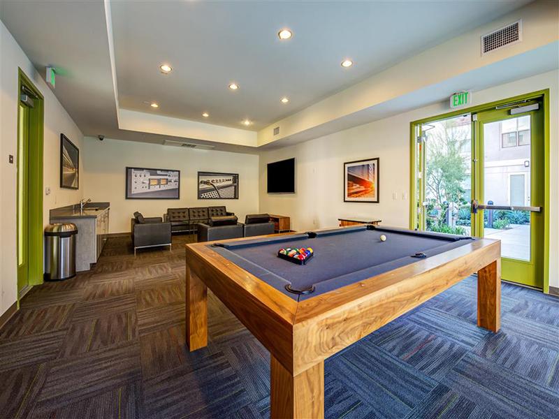 Pool Table | Monterey Station Apartments in Pomona, CA