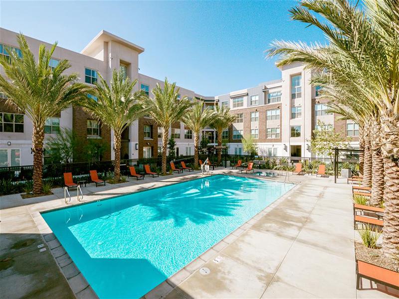 Pool | Monterey Station Apartments in Pomona, CA