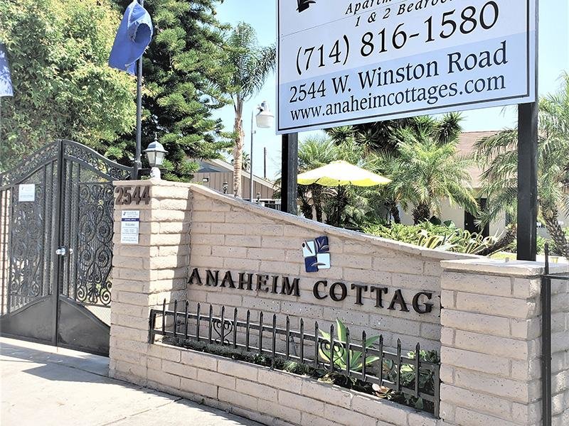 Property Entrance | Anaheim Cottages in Anaheim CA