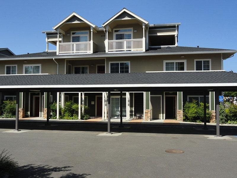 Building Exterior | Meritage Villa's Apts Napa, CA