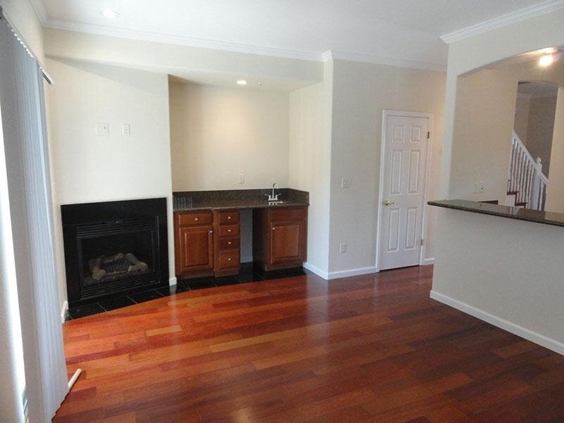 Front Room with Fireplace | Meritage Villa's Townhomes Napa, CA