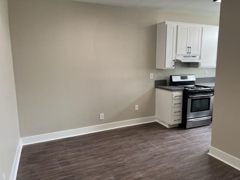 Dining Room and Kitchen | A208 | The Heights on Superior