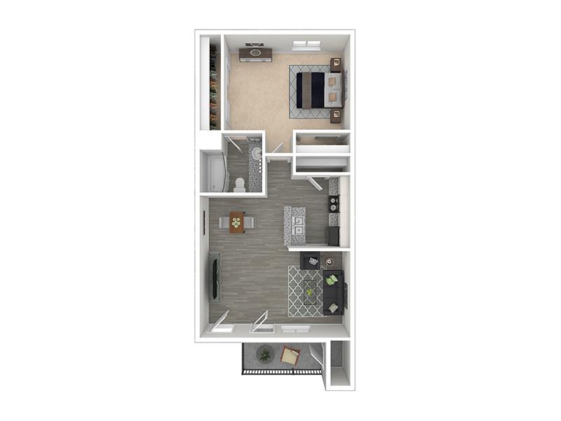 View floor plan image of Arches Renovated apartment available now