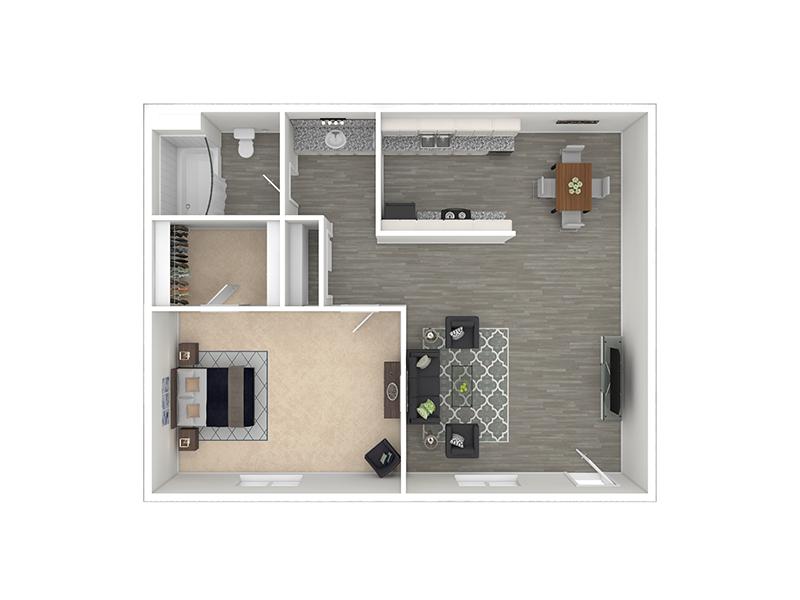 View floor plan image of Bryce Renovated apartment available now