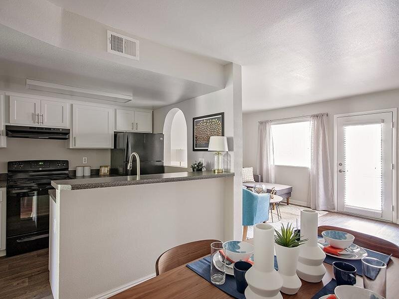 Dining Area & Kitchen | Embarc at West Jordan