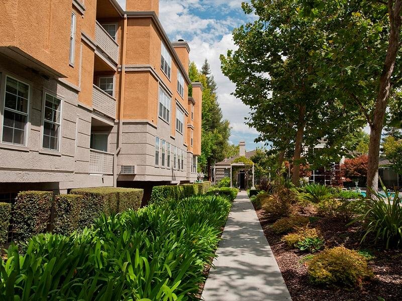Walking Paths | Bella Vista Apts in Santa Clara, CA