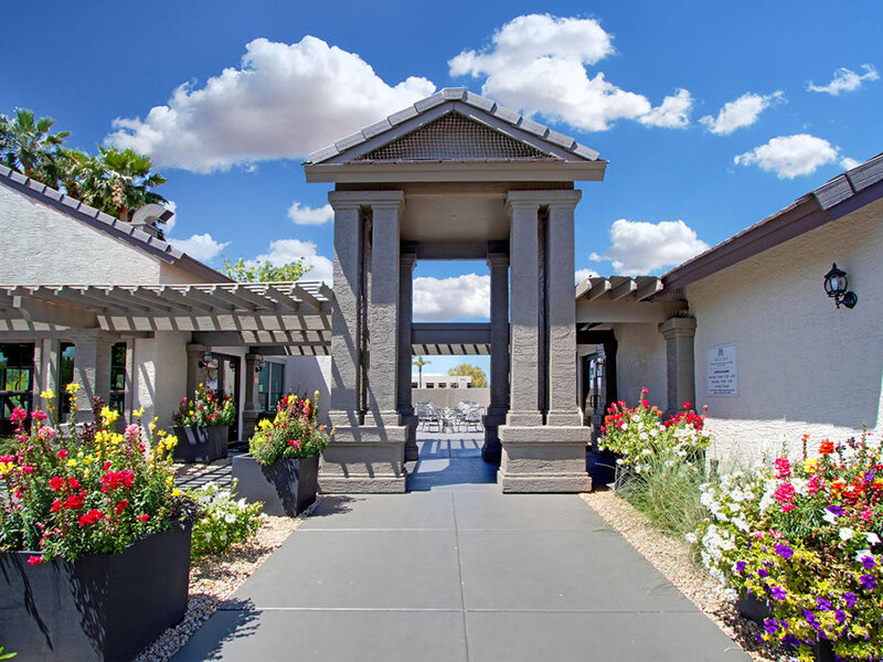 Leasing Office Entrance | Knight Vest