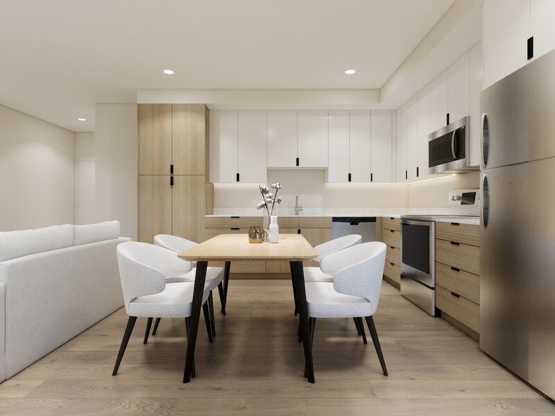 Dining and Kitchen | Lotus Republic Apartments