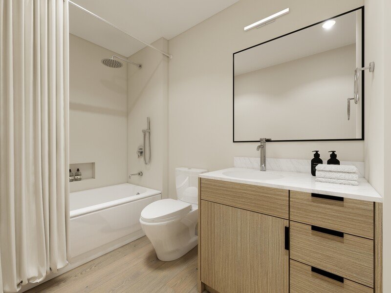 Beautiful Bathroom | Lotus Republic Apartments