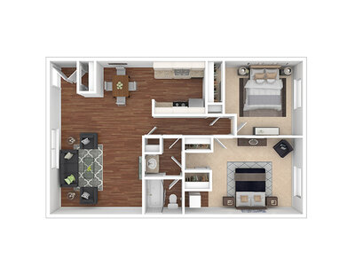 B1 floor plan at The Rambler in Denver, CO