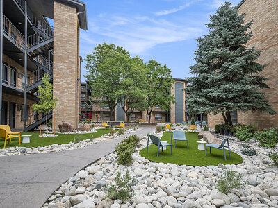 Beautiful Landscaped Grounds | The Atrii Apartments