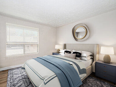 Bedrooms with Large Windows | The Rambler Apartments in Denver, CO