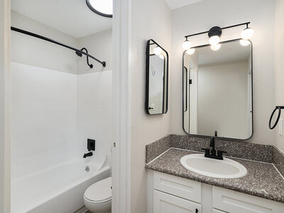 Bathroom | The Rambler Apartments in Denver, Colorado