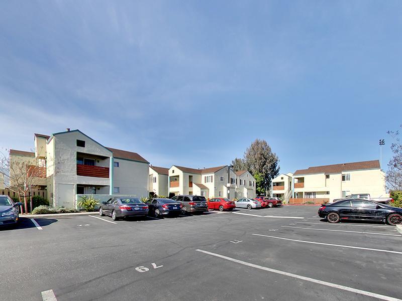 Parking Lot | Hampshire Apartments in Redwood City, CA