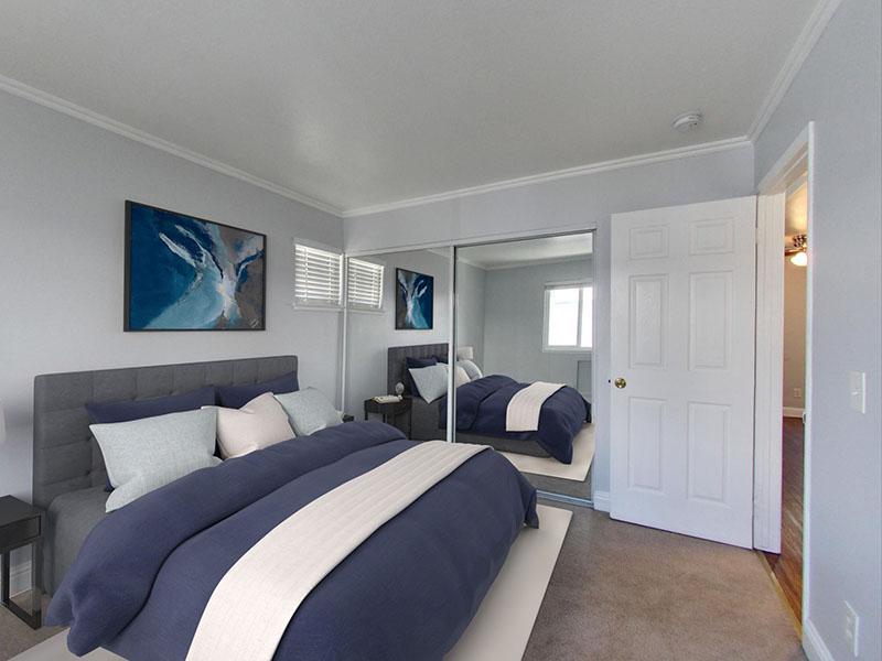 Bedroom | 2 Bedroom | Hampshire Apartments in Redwood City, CA