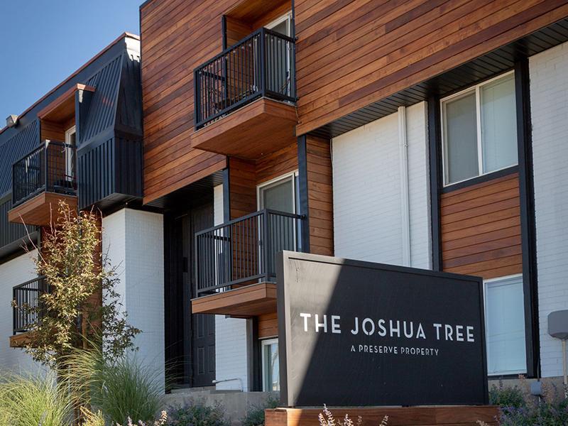 Monument Sign | Joshua Tree Apartments Salt Lake City, UT