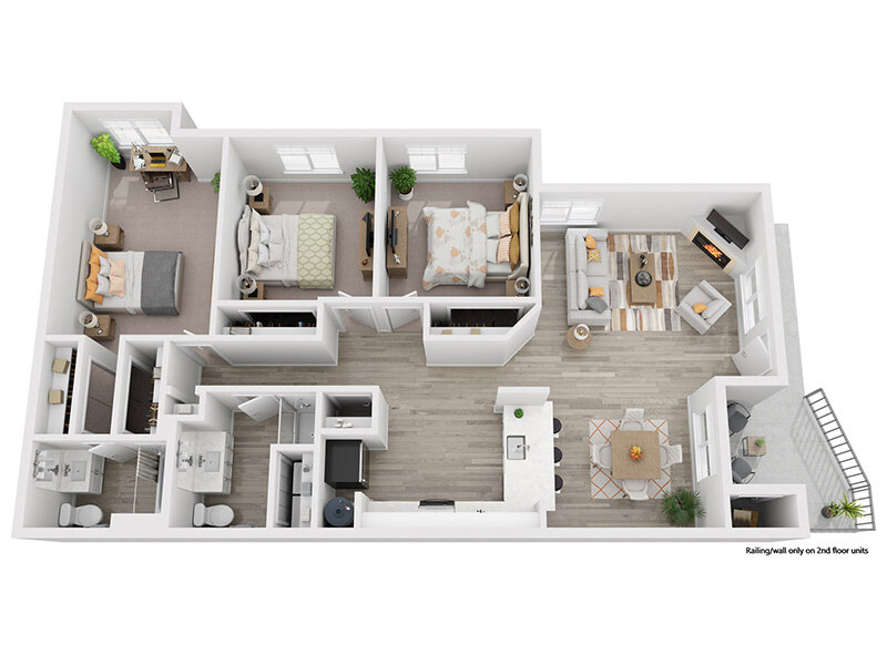 3 Bedroom Floor Plan