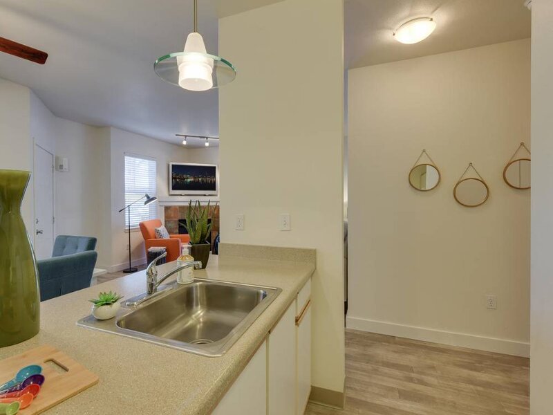 Kitchen with Wood Like Flooring | Sunfield Lakes Thumbnail