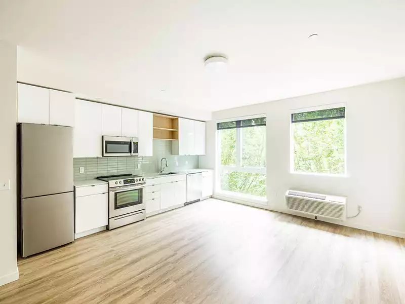 White Cabinets | East of Eleven Apartments