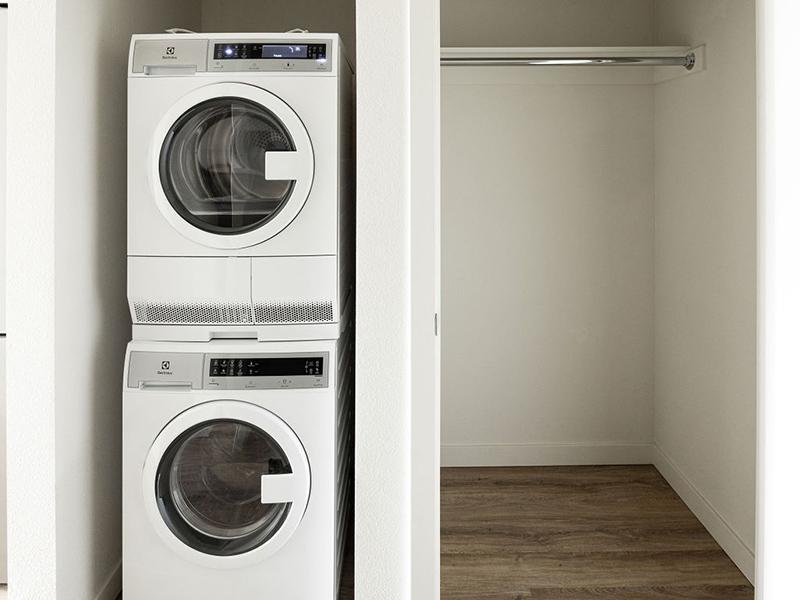 Washer and Dryer | East of Eleven Apartments
