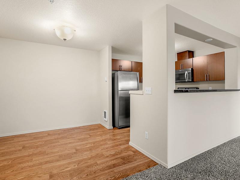 Dining and Kitchen Space | Baseline Woods Apartments in Beaverton, OR