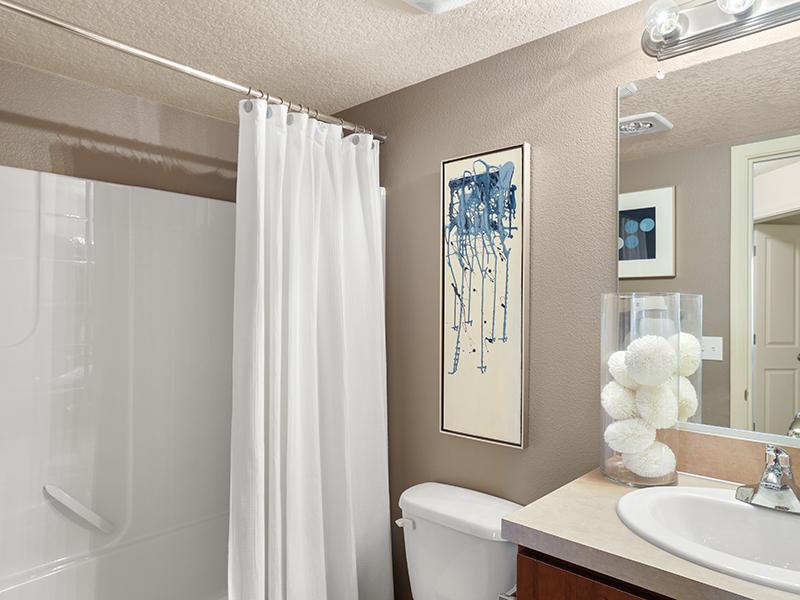 Spacious Bathroom | Baseline Woods Apartments in Beaverton, OR