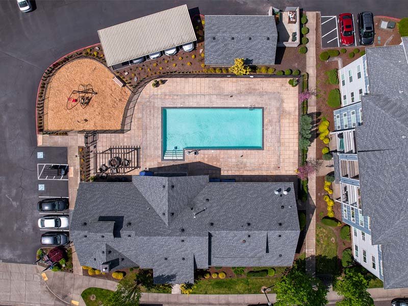 Pool Overview | Cedar Falls Apartments