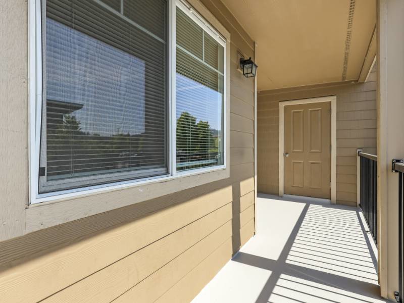 Balcony | Cedar Falls Apartments