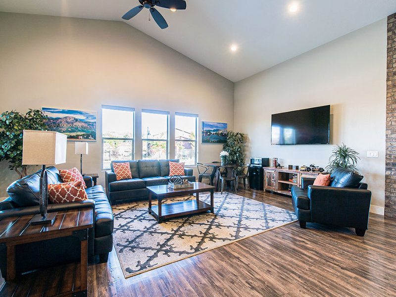 Clubhouse Interior | Mountain View Townhomes in Ogden, UT