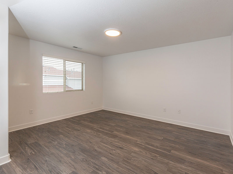 Full Vinyl Floors in a Renovated One Bedroom | Mountain View Townhomes in Ogden, UT