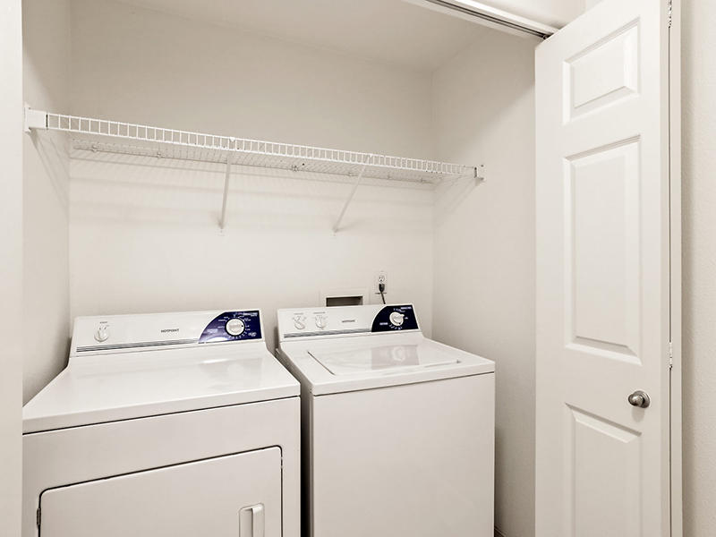 Washer & Dryer | Hidden Creek Apartments