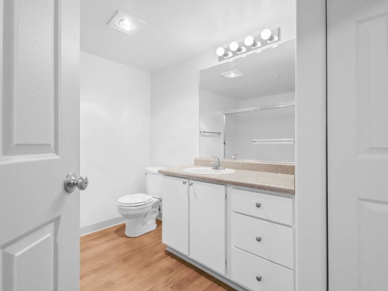 Bathroom | Birch Floorplan | Hidden Creek Apartments