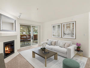 Model Living Room | Hidden Creek Apartments