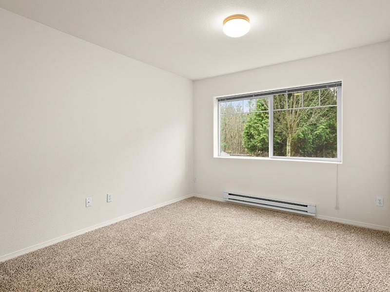 Carpeted Bedroom | Woodview Apartments