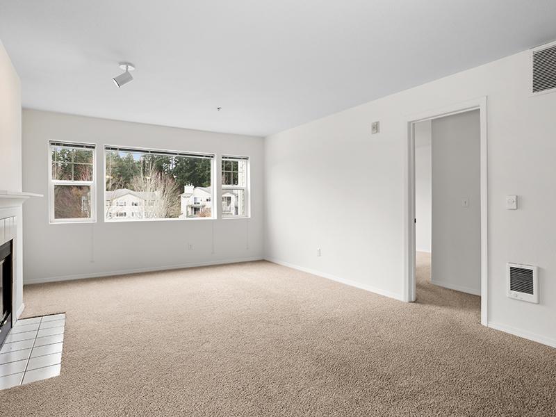 Spacious Living Area | Woodview Apartments