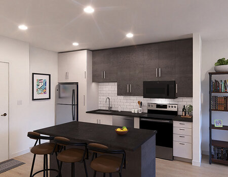 Kitchen Table Rendering | Canyon View