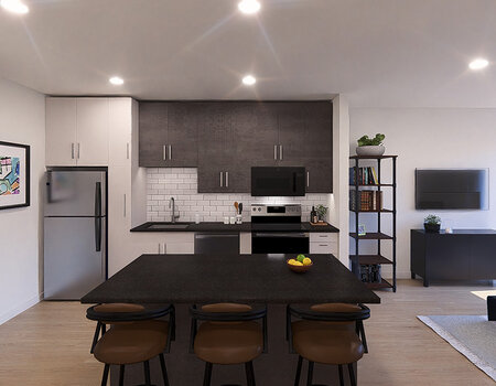 Kitchen Rendering | Canyon View