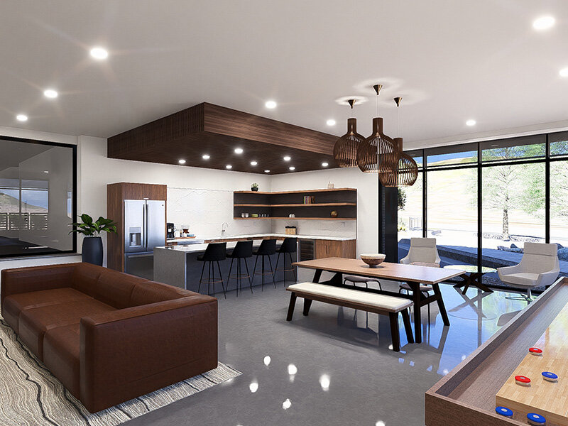 Community Area Rendering | Canyon View