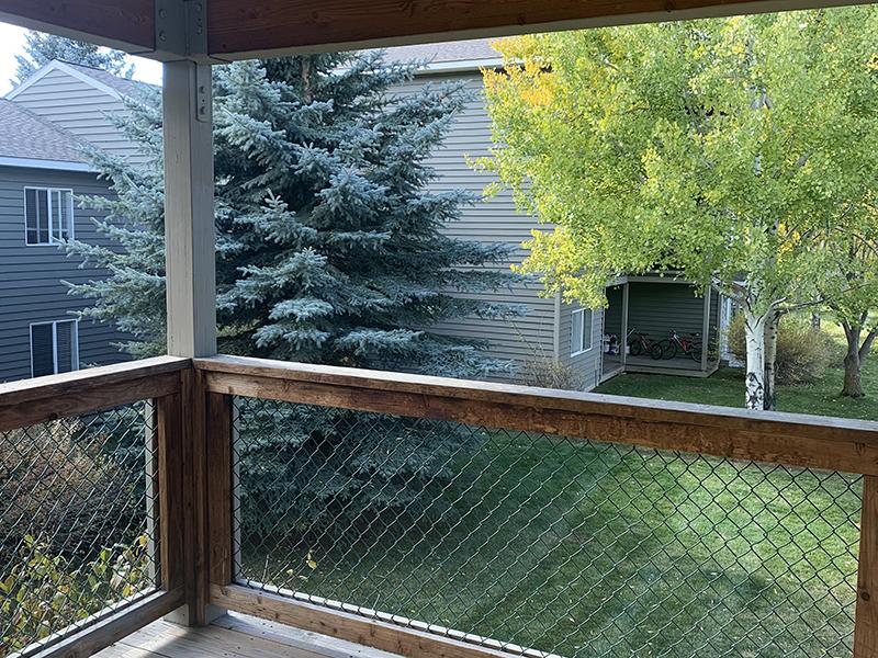 Large Patio | Blair Place Apartments in Jackson, WY