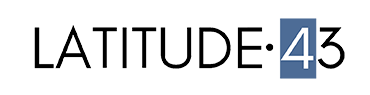 Latitude 43 Apartments Logo